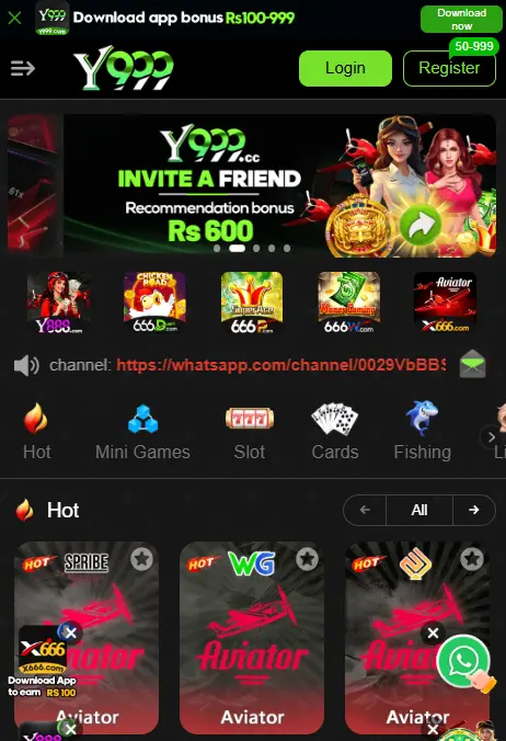 Y999 Game
